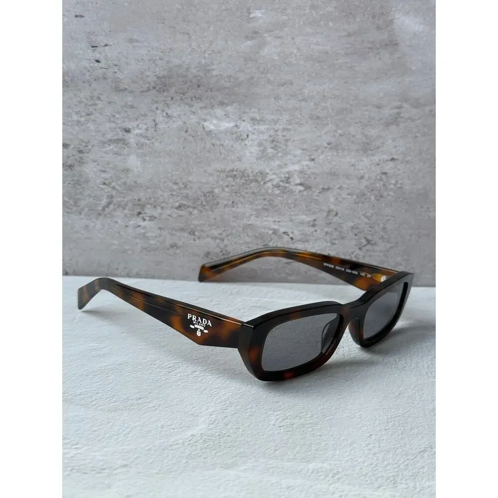NEW Prada PR B06S Sunglasses in Havana Brown Grey